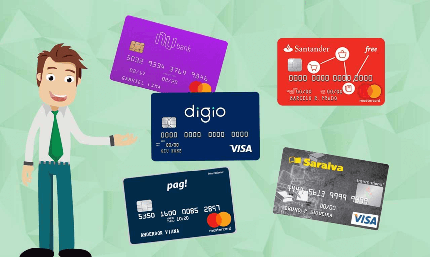 Como escolher entre cartões de crédito fintech se todos são isentos de taxas?<