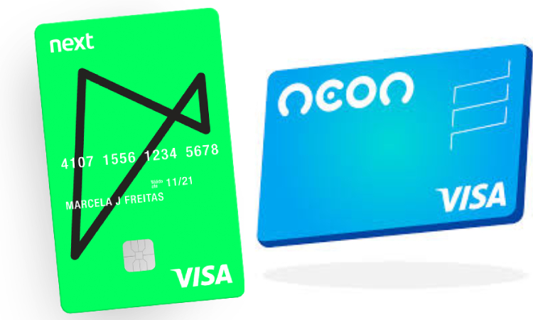 Next ou Neon? Comparamos prós e contras e ajudamos você a escolher o cartão de crédito feito sob medida para você<